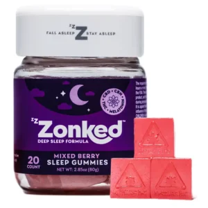 Zonked Mixed Berry Gummies
